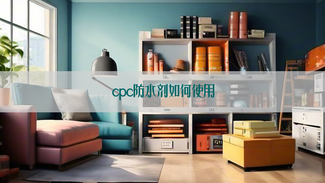 cpc防水剂如何使用