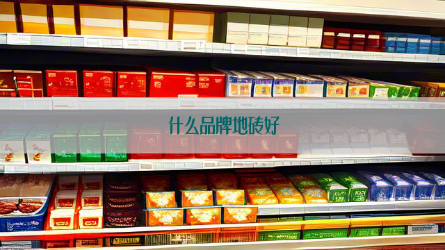 什么品牌地砖好