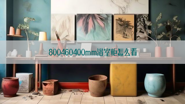 800460400mm浴室柜怎么看