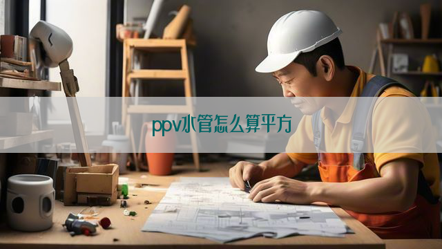 ppv水管怎么算平方