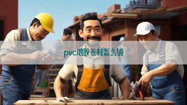 pvc地胶卷材怎么铺