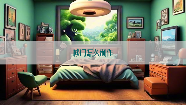 移门怎么制作